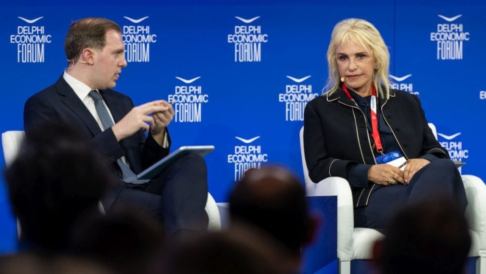 Η Ιουλία Τσέτη στο Delphi Forum XI: «Η βιωσιμότητα είναι συνέχεια και συνέπεια - Οι εργαζόμενοι σύμμαχοί μας»